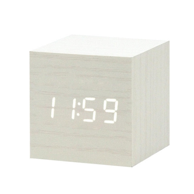 Minimalist Digital LED Alarm Clock with Voice Control - image 17 of 17
