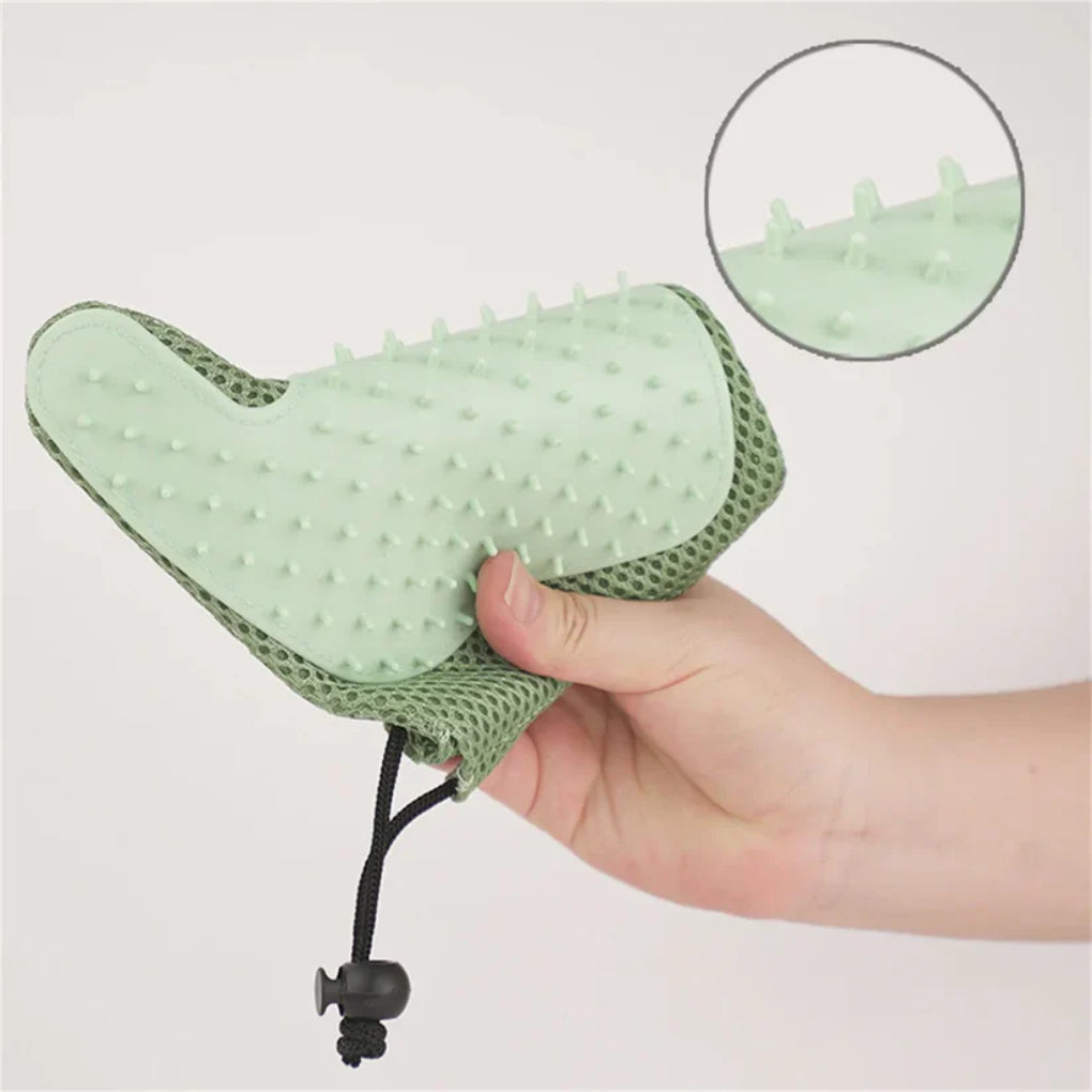 2-in-1 Cat Grooming Glove - Opulenza