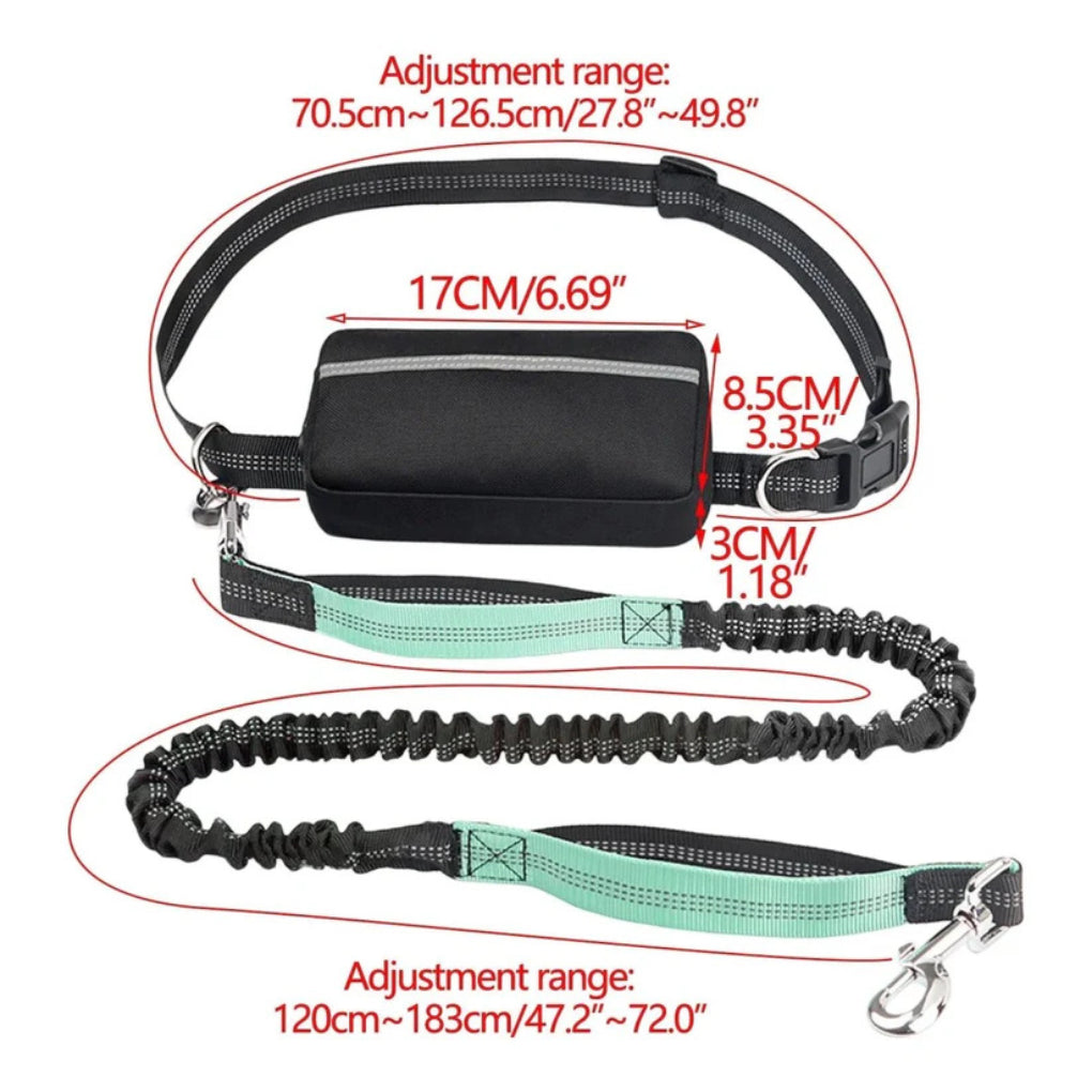 Adjustable Waistband dog leash - Opulenza