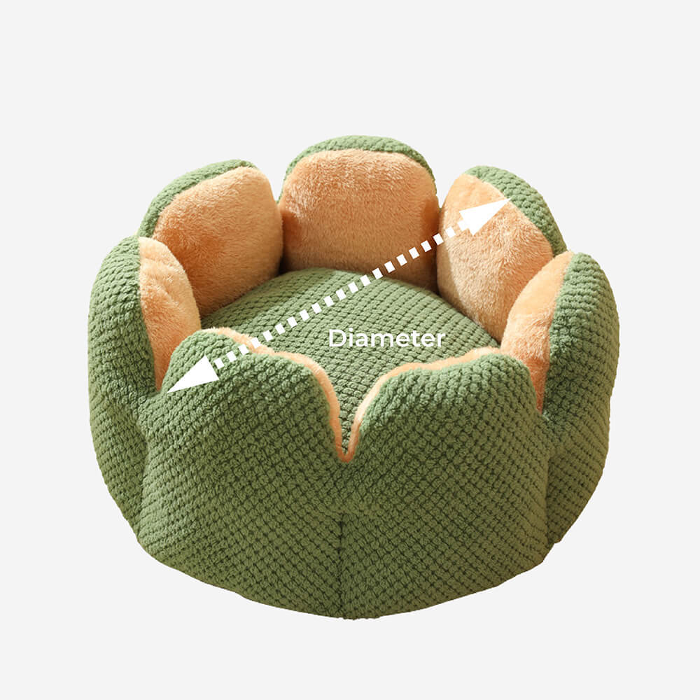Cactus-Shaped Pet Bed – Soft & Cozy Design - Opulenza
