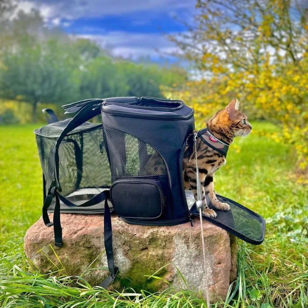 Cat Backpack Safe Travel & Comfort - Opulenza