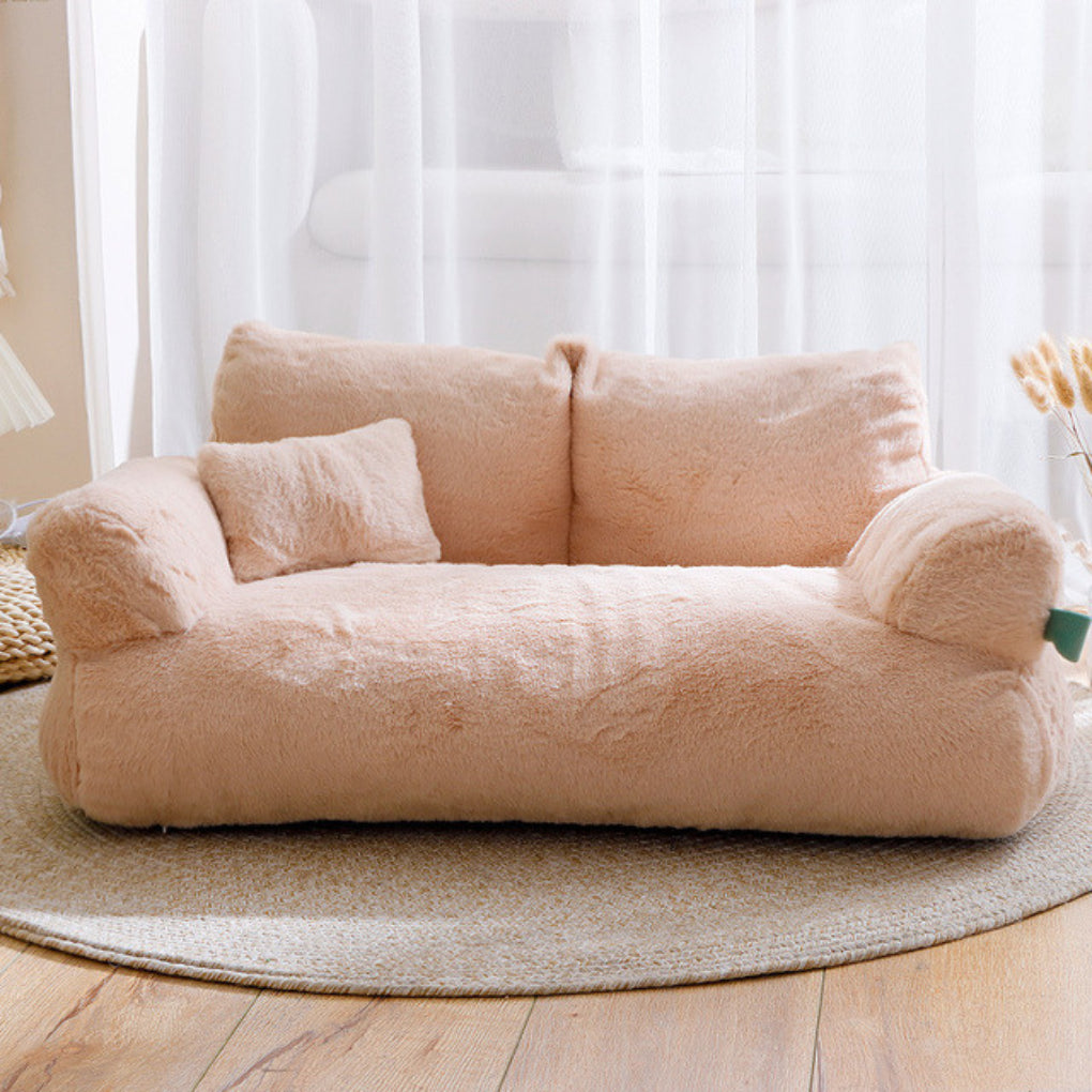 Cat Sofa Bed – Soft & Cozy Pet Couch Bed for Cats - Opulenza