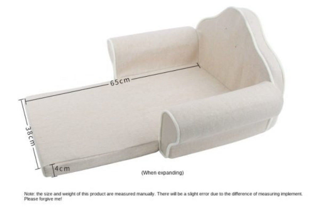 Cat Sofa Bed – Soft & Cozy Pet Couch Bed for Cats - Opulenza