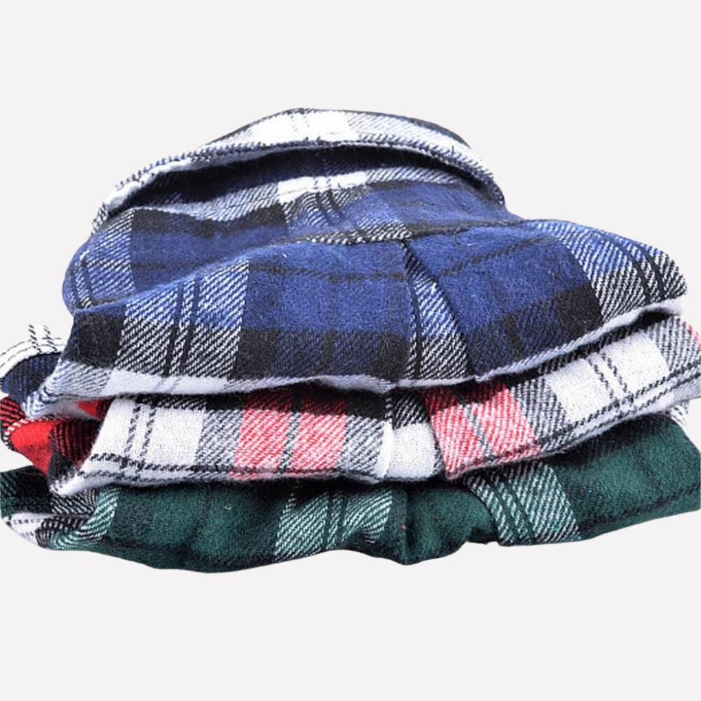 Classic Plaid Dog Shirt - Opulenza