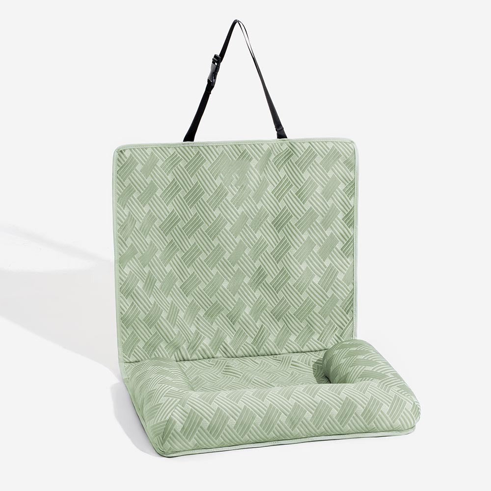 Cooling Travel Bolster Safety Back Seat Large Dog Car Seat Bed - Opulenza