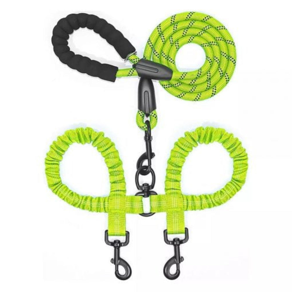 DualEase No-Tangle Dog Lead – Control & Comfort for Two Dogs - Opulenza