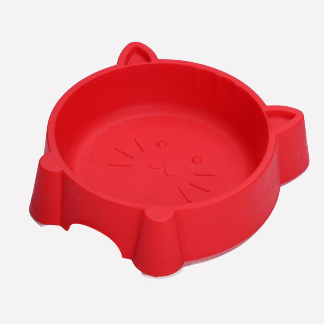 Eco Cat Face Feeding Bowl – Sustainable Pet Food Bowl for Cats - Opulenza