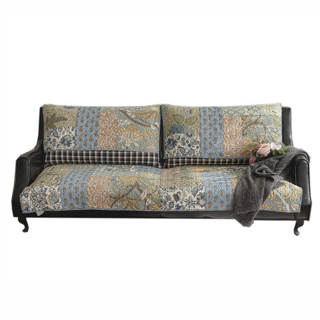 European Cotton Sofa Cover - Opulenza