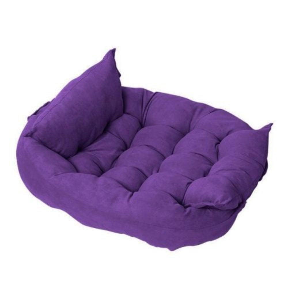 FlexiLounge 3-in-1 Dog Bed – Adaptable Comfort for Every Nap Style - Opulenza