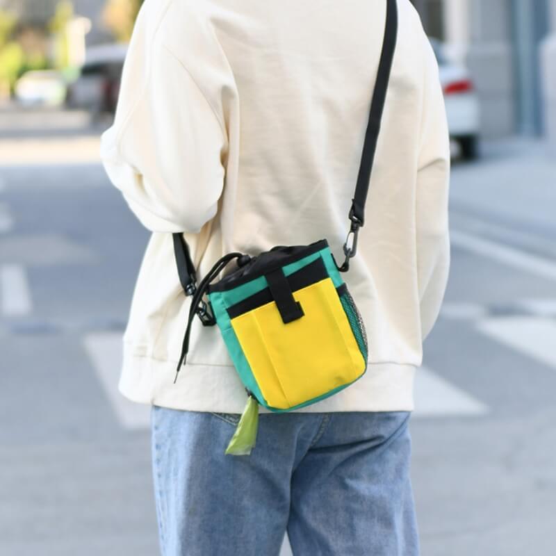 Hands-Free Pet Snack Bag for Walking, Hiking & Training - Opulenza