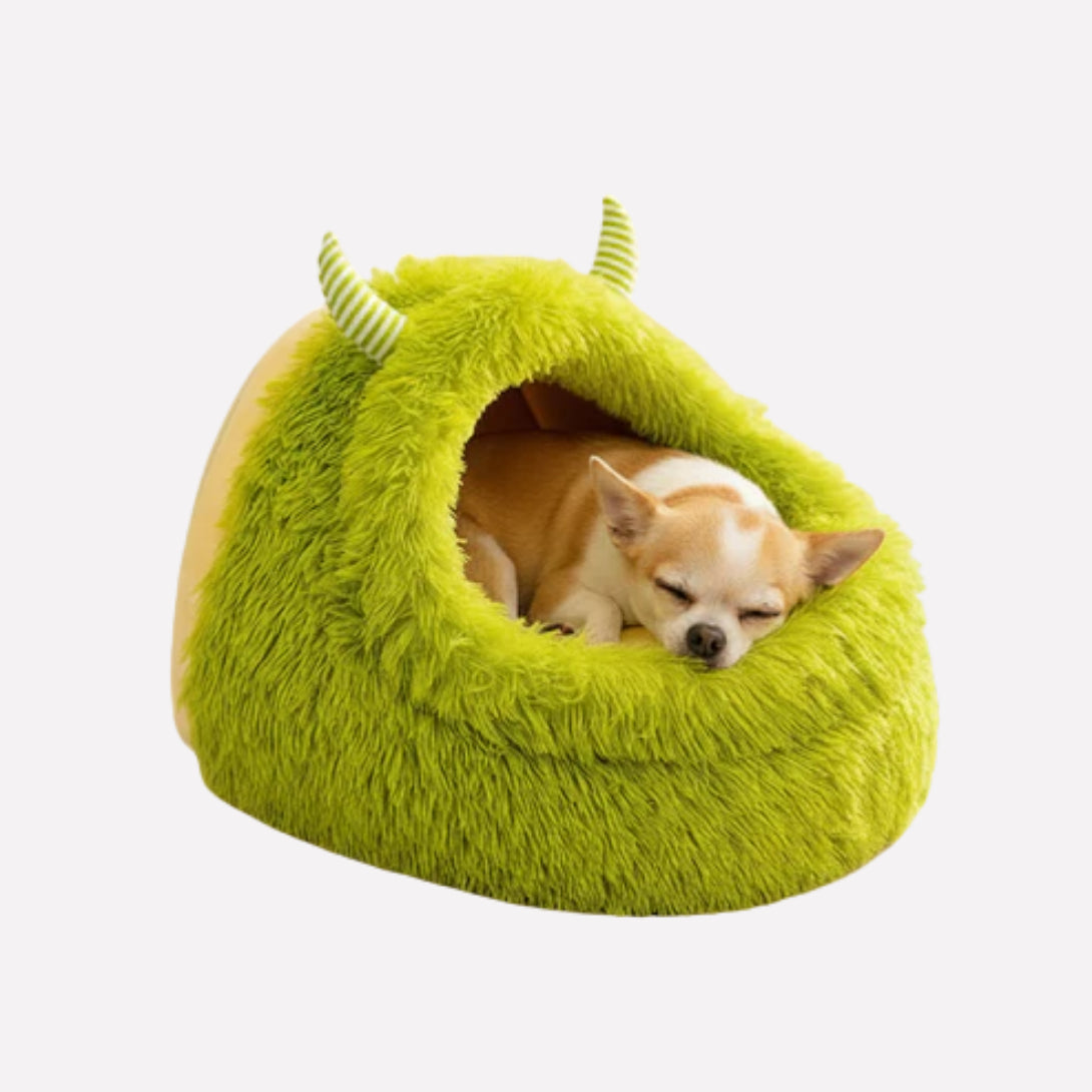 Monster Dog Bed – Fun Plush Cozy Pet Bed for Dogs - Opulenza