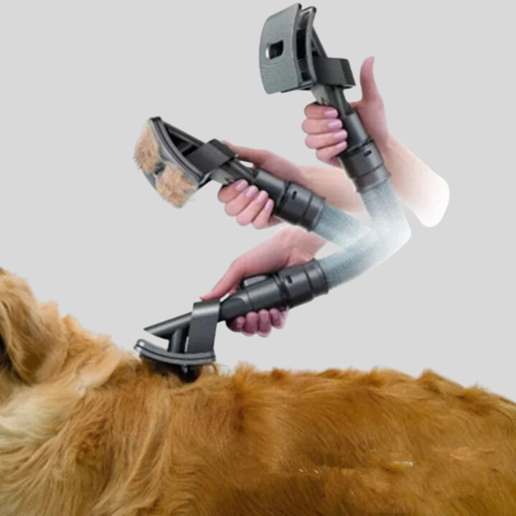 Pet Grooming Brush Attachment for Vacuum Cleaner - Opulenza