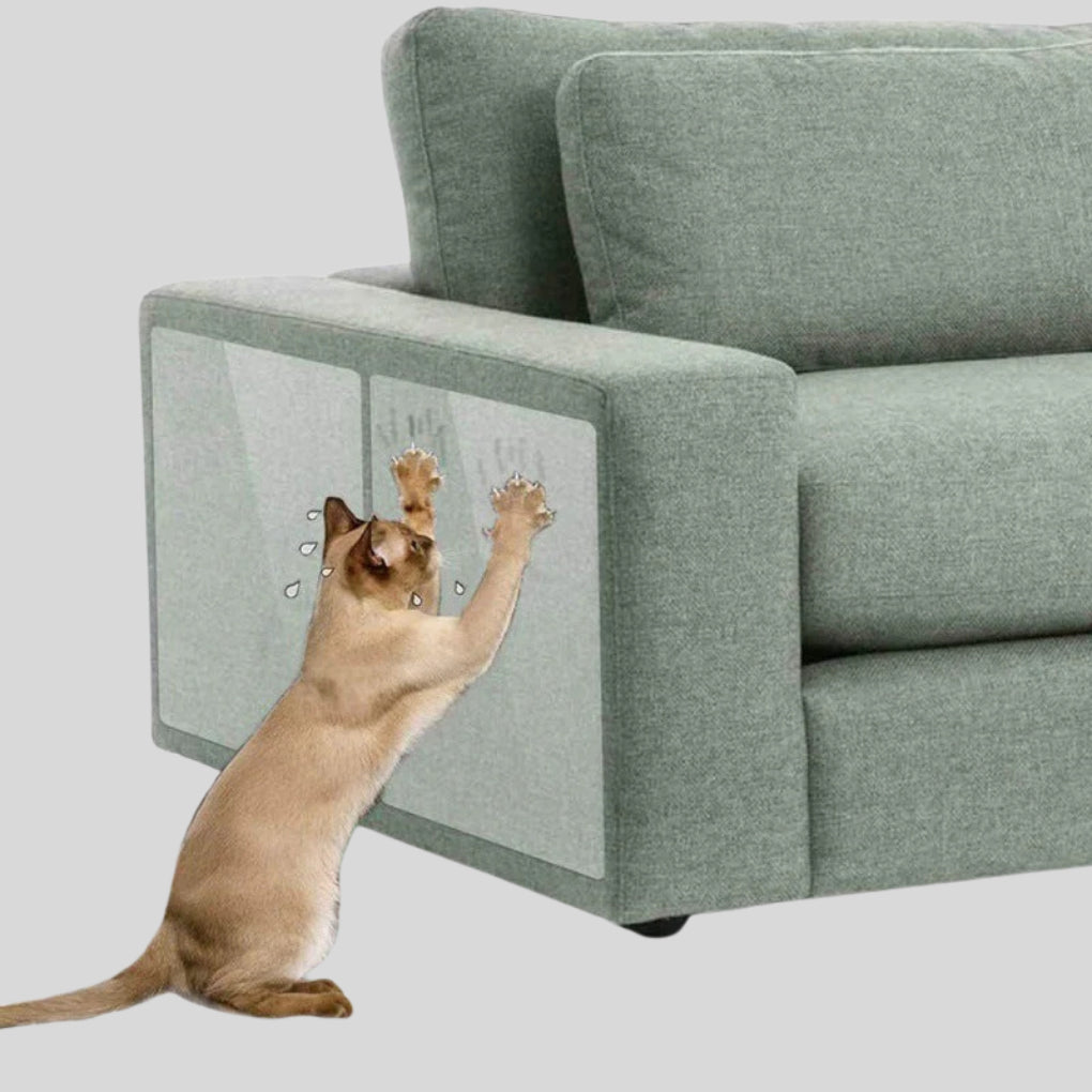 Self-Adhesive Cat Furniture Scratch Protector – Transparent - Opulenza