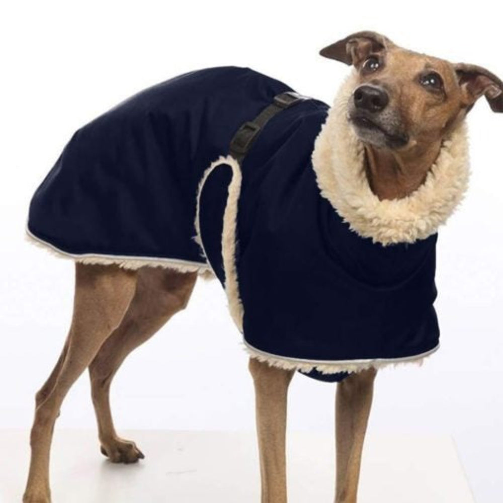 SwiftWarm Fleece Dog Jacket – Tailored Comfort for Whippets & Greyhounds - Opulenza