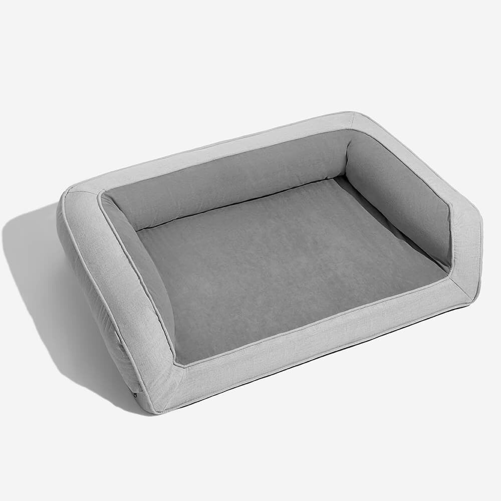 Ultimate Lounger Full Support Comfortable Dog Sofa Bed - Opulenza