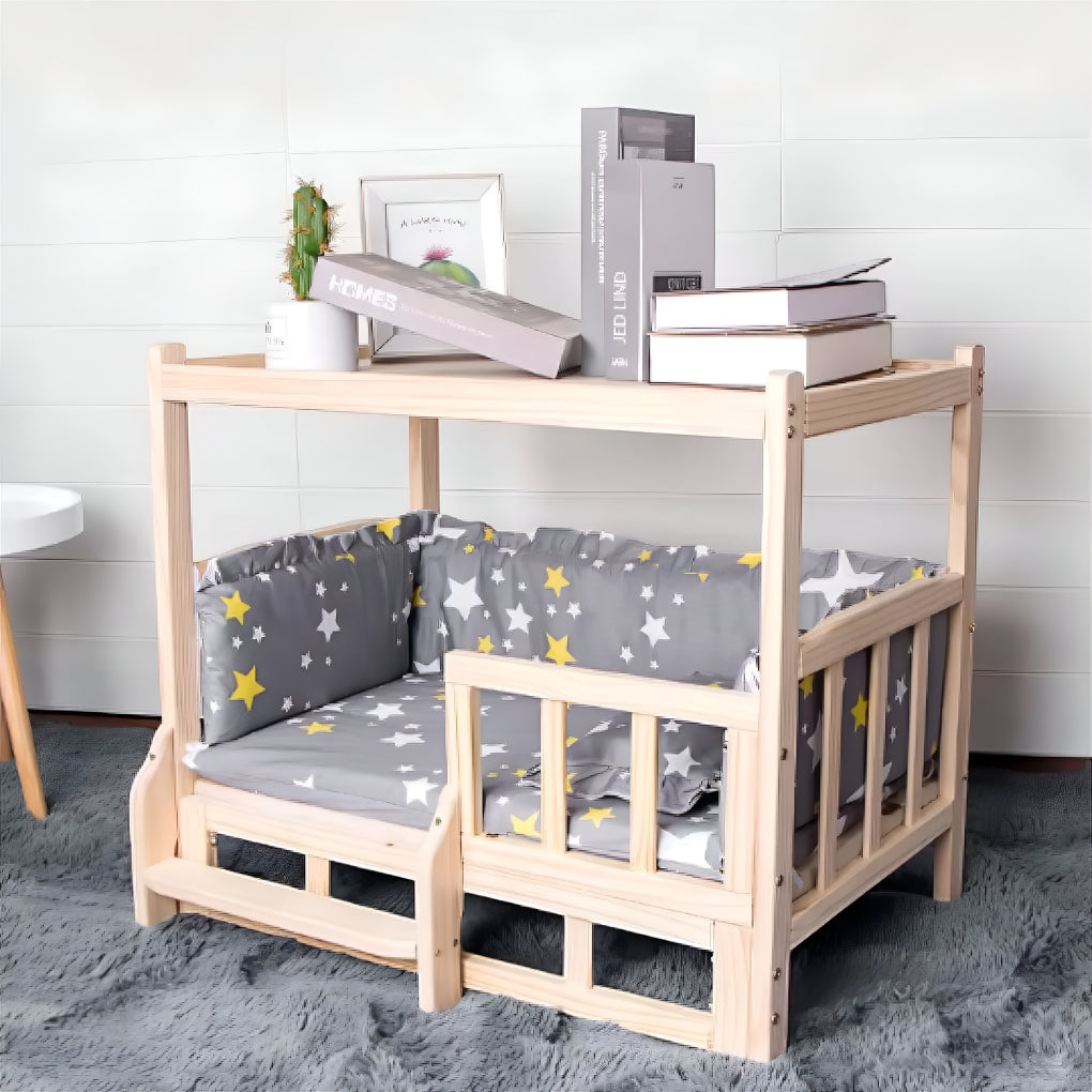 Wooden Dog House - Opulenza