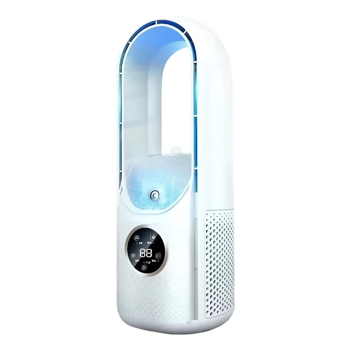 Quiet Bladeless Air Cooler with 6 Speeds & Humidifier - image 7 of 7