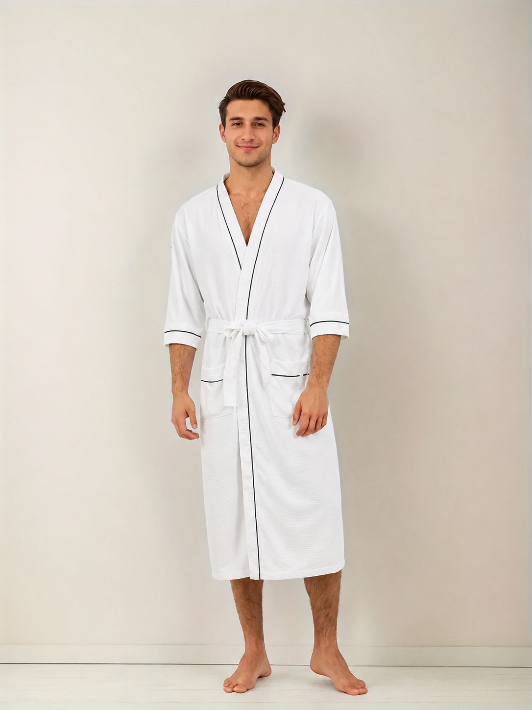 Stylish Men's Bathrobe - image 11 of 13