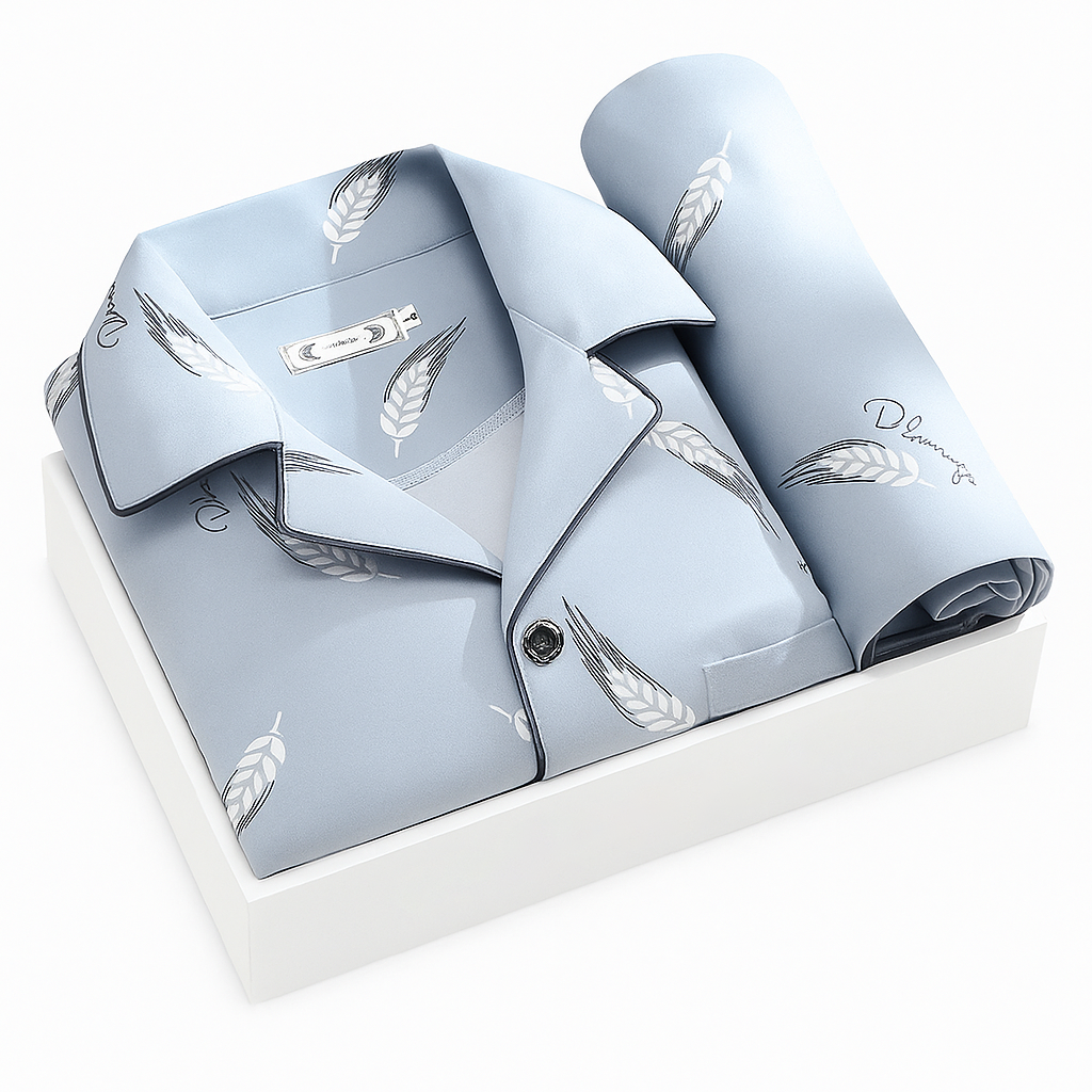 Pyjama Set for Men with Shirt and Button Closure - Comfortable - Sets ladies