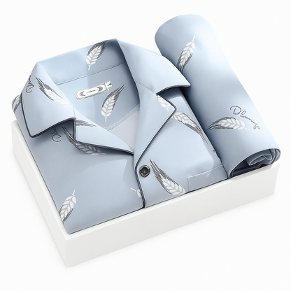Pyjama Set for Men with Shirt and Button Closure - Comfortable - Sets ladies