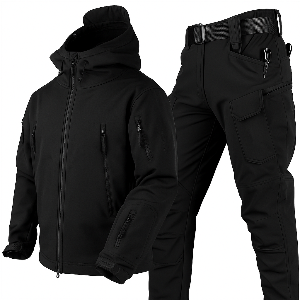 Waterproof and Windproof Outdoor Set with Fleece Lining - Men's sets & suits