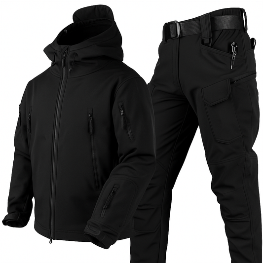 Waterproof and Windproof Outdoor Set with Fleece Lining - Men's sets & suits