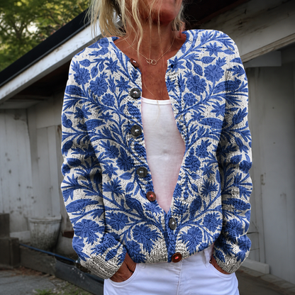 Warm Women's Knitted Cardigan - image 2 of 7