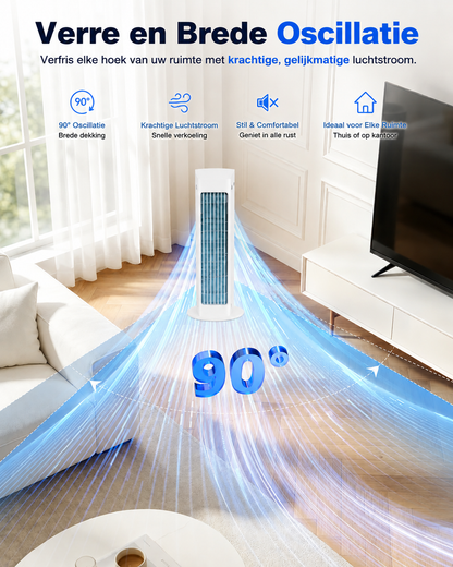 Portable 4-in-1 Room Cooler with Remote Control and Timer - image 4 of 9