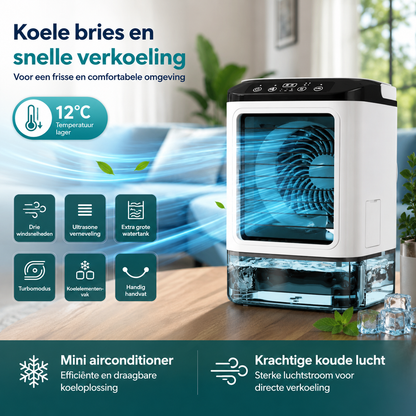 Portable Air Conditioner with Ultrasonic Cooling - image 2 of 9