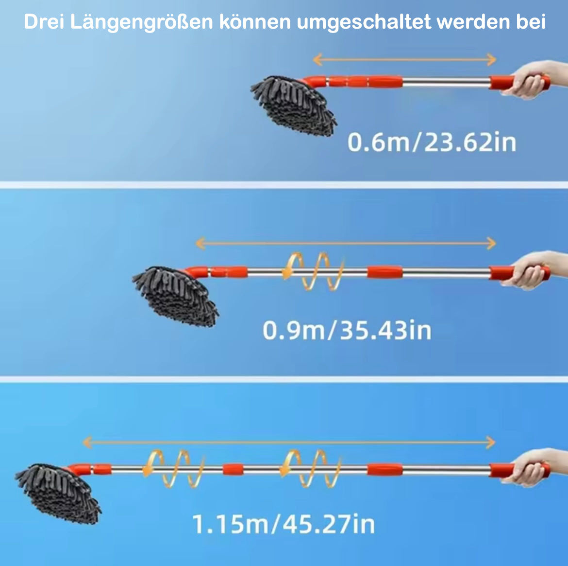 Telescopic Car Wash Brush - image 4 of 6