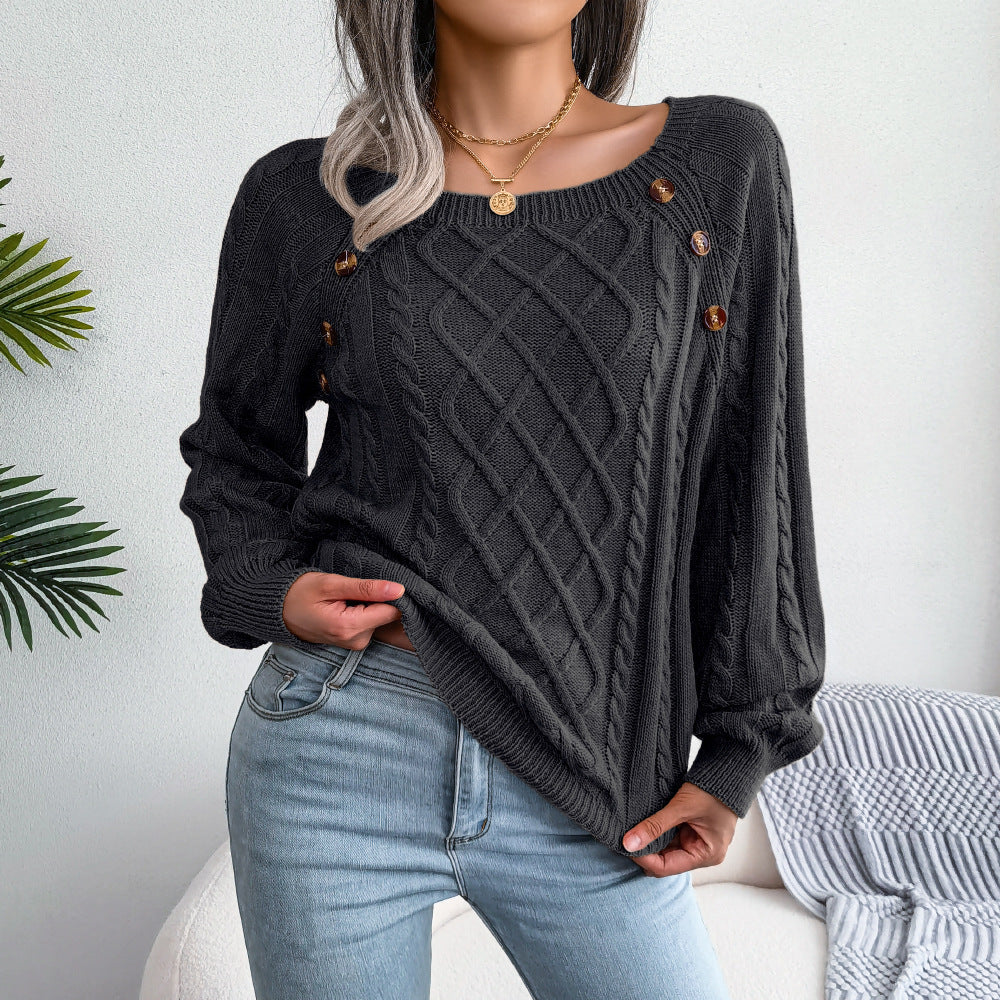 Women's Luxury Knitted Winter Jumper - image 5 of 7