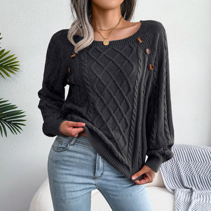 Women's Luxury Knitted Winter Jumper - image 5 of 7