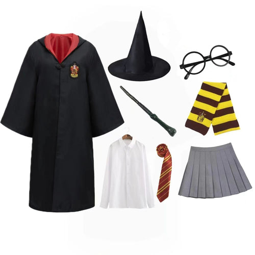 Wizard Costume with Accessories - School of Magic - Sets ladies
