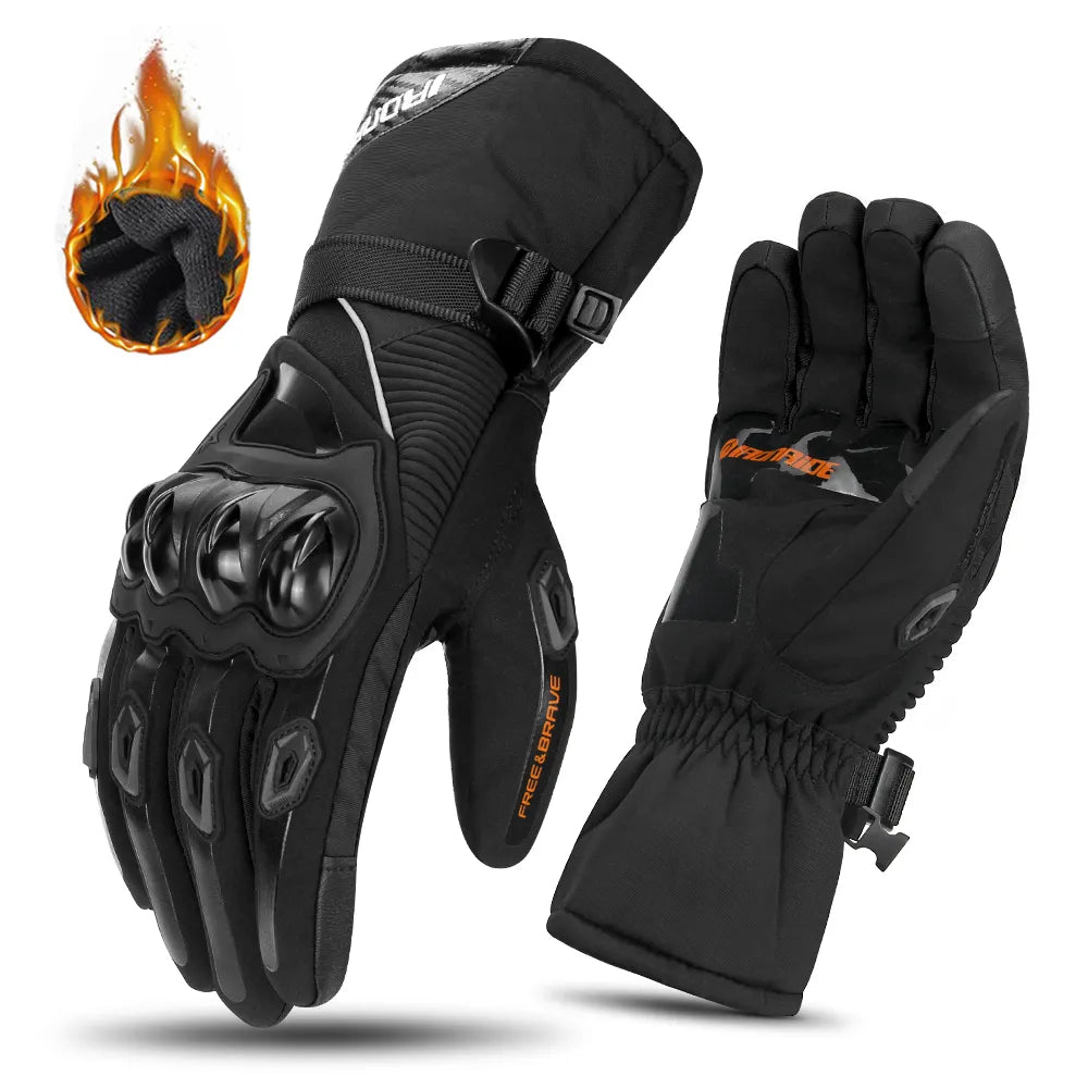 Insulated Motorcycle Gloves - Sports and fitness