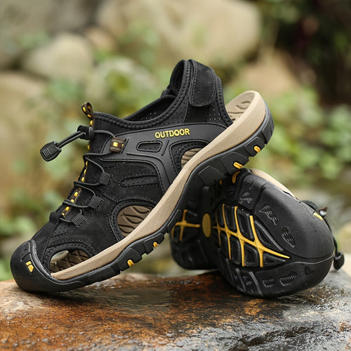 Men's Mountain Sandals - Breathable & Sturdy | Ideal for Adventures - Men's shoes