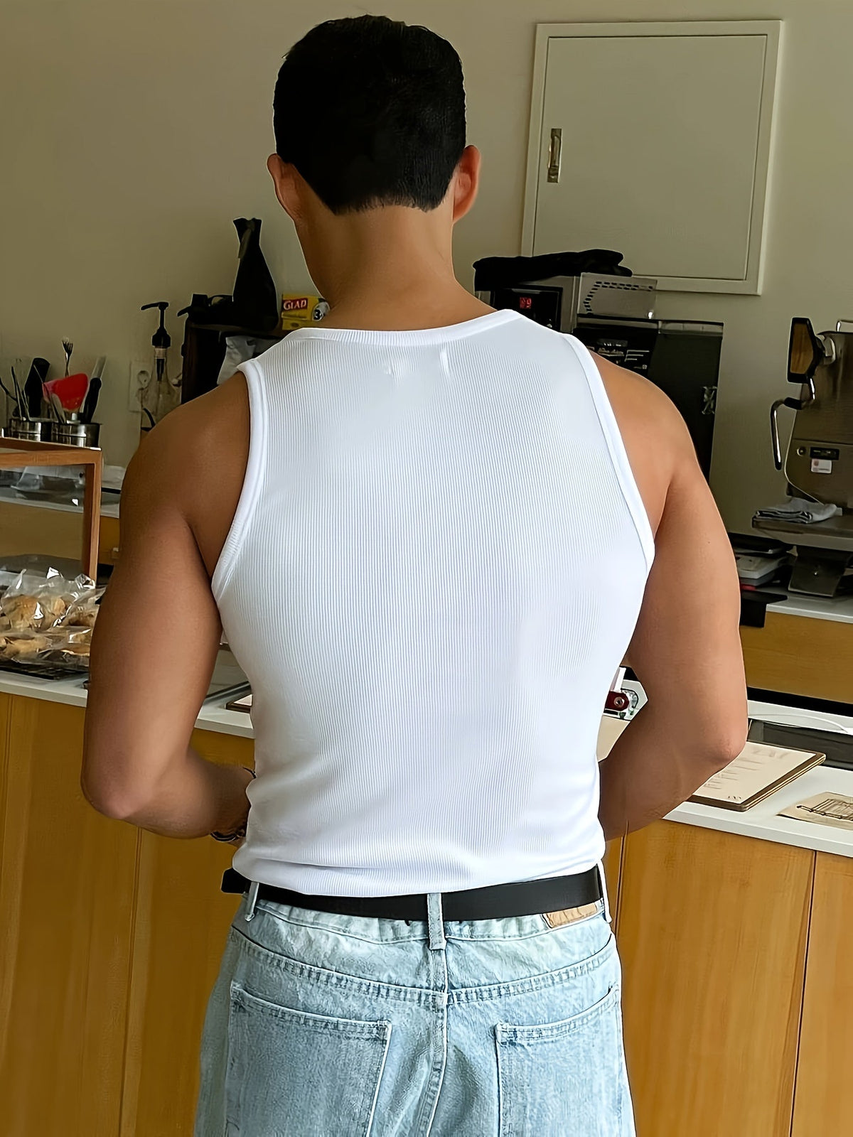 Breathable Men's Tank Top - image 8 of 13