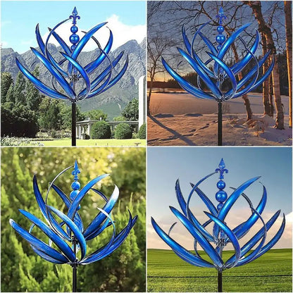 Garden Wind Spinner Decoration Metal - Garden & DIY