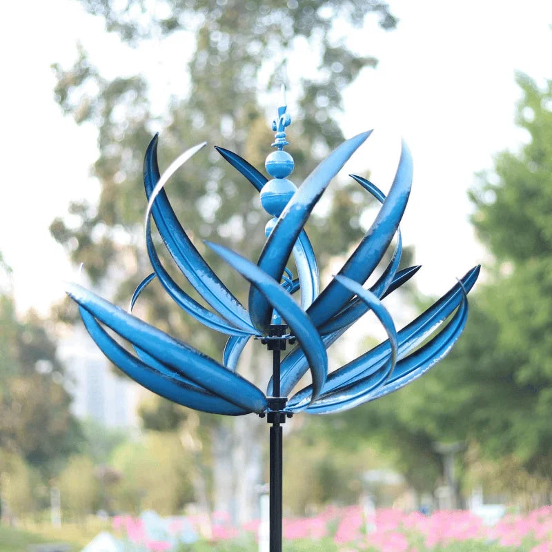 Garden Wind Spinner Decoration Metal - image 4 of 6