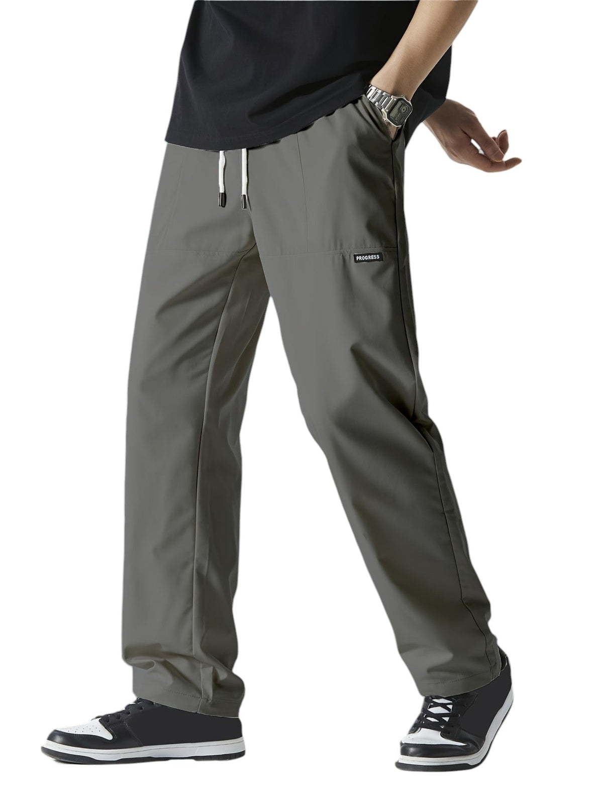 Casual Chic Men's Joggers - image 2 of 15