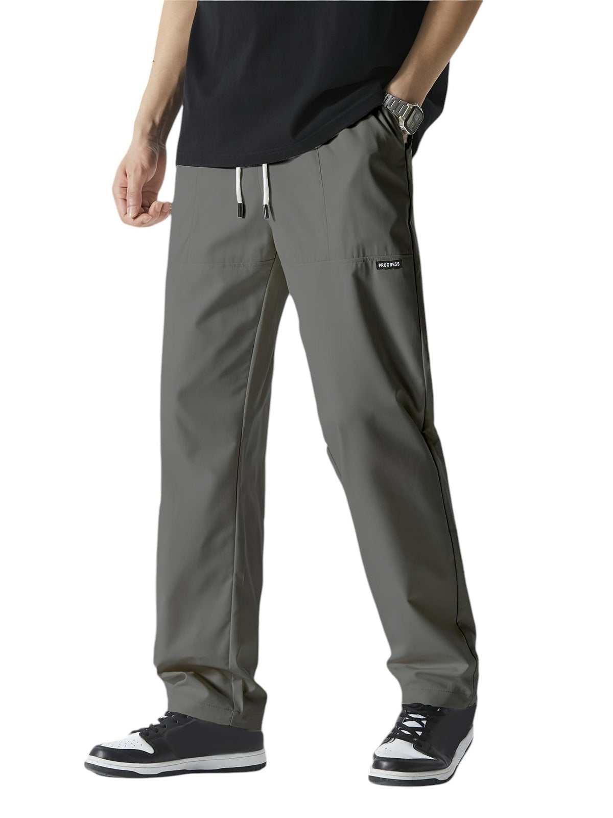 Casual Chic Men's Joggers - image 3 of 15