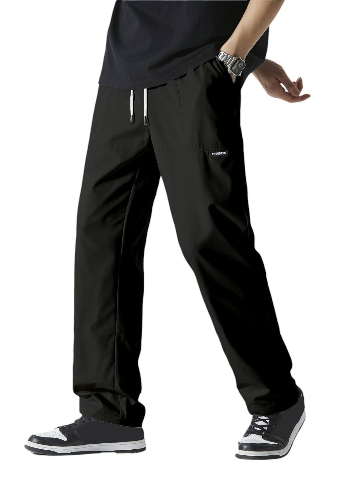 Casual Chic Men's Joggers - image 11 of 15