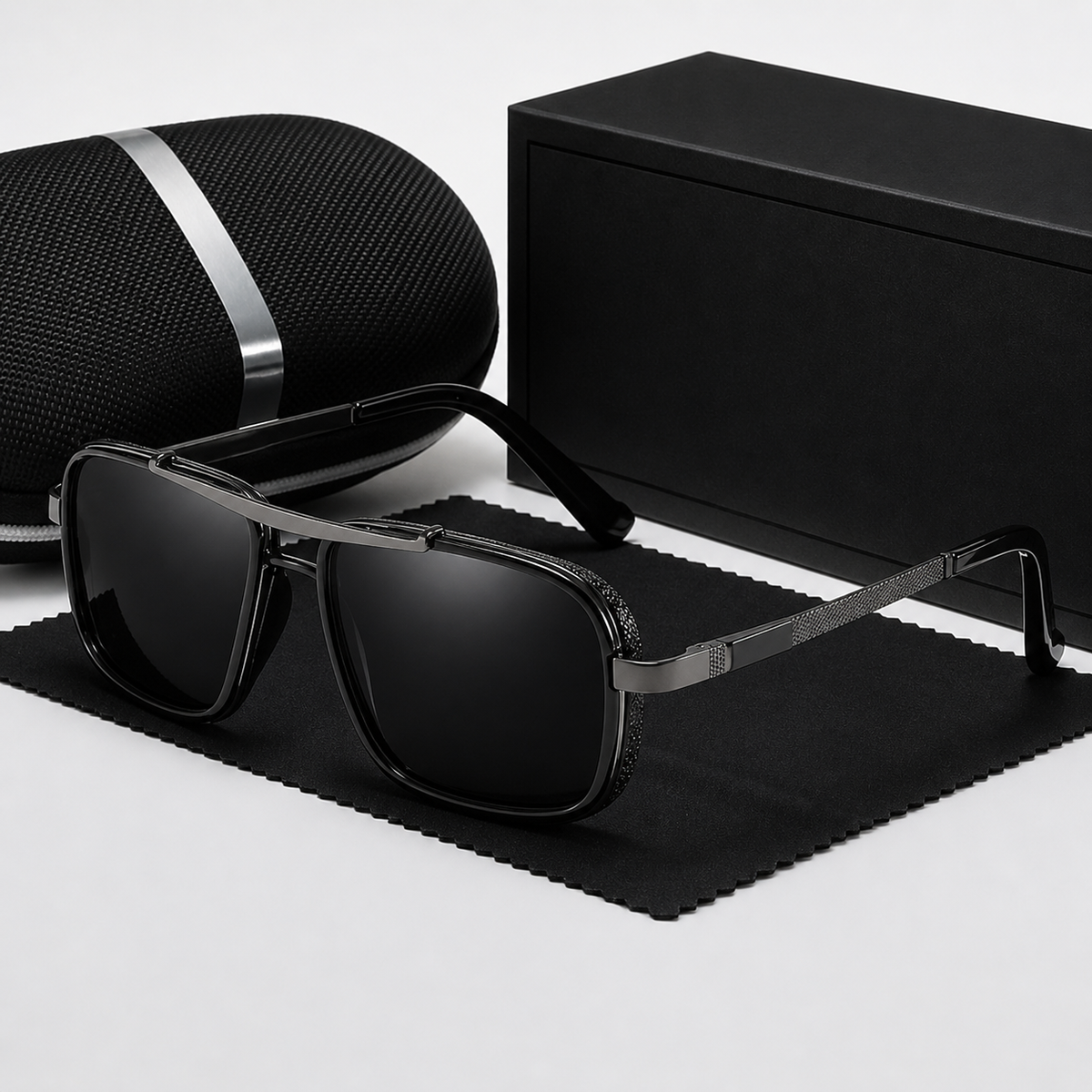 Polarised Men's Sunglasses | Classic Square Frame - Men’s Glasses