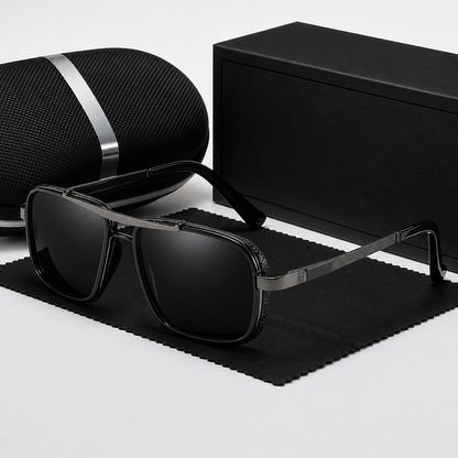 Polarised Men's Sunglasses | Classic Square Frame - Men’s Glasses