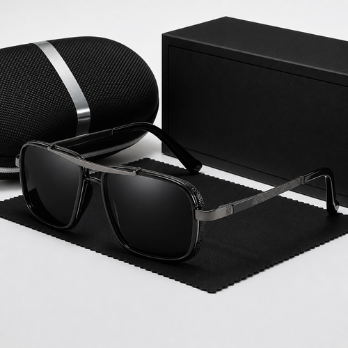 Polarised Men's Sunglasses | Classic Square Frame - Men’s Glasses
