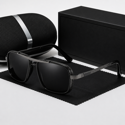 Polarised Men's Sunglasses | Classic Square Frame - Men’s Glasses