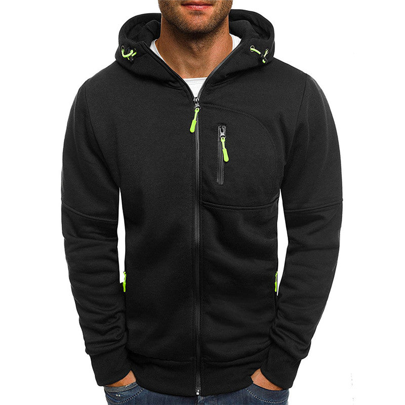 Men's Hoodie with Fleece Lining - Comfort and Style - Men's Hoodies & Sweaters