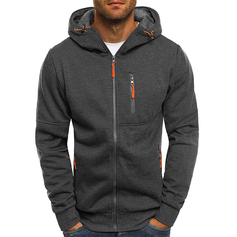 Men's Hoodie with Fleece Lining - image 3 of 8