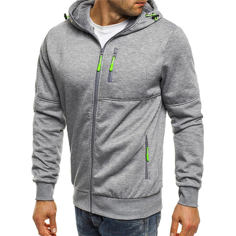 Men's Hoodie with Fleece Lining - image 4 of 8