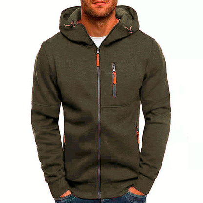 Men's Hoodie with Fleece Lining - image 7 of 8