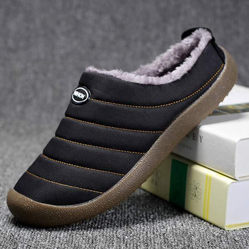 Comfortable Men's Slippers - Warm Lined for Winter Days - Men's shoes